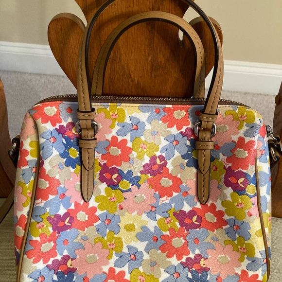 Coach Floral Women's Bag - Multicolor - Picture 3 of 9